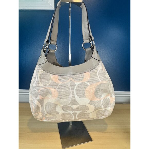 SOLD—Coach Soho Lynn Signature Hobo Bag - Picture 3 of 7